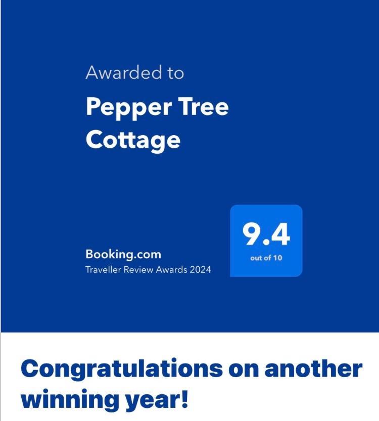 Pepper Tree Cottage De Rust Eksteriør billede